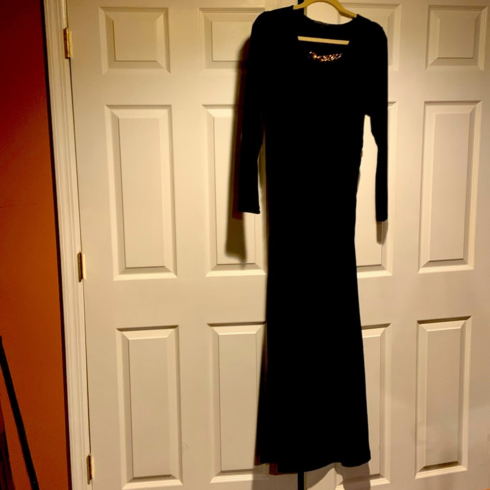 Boston Proper Black evening gown Size M Brand New!!!